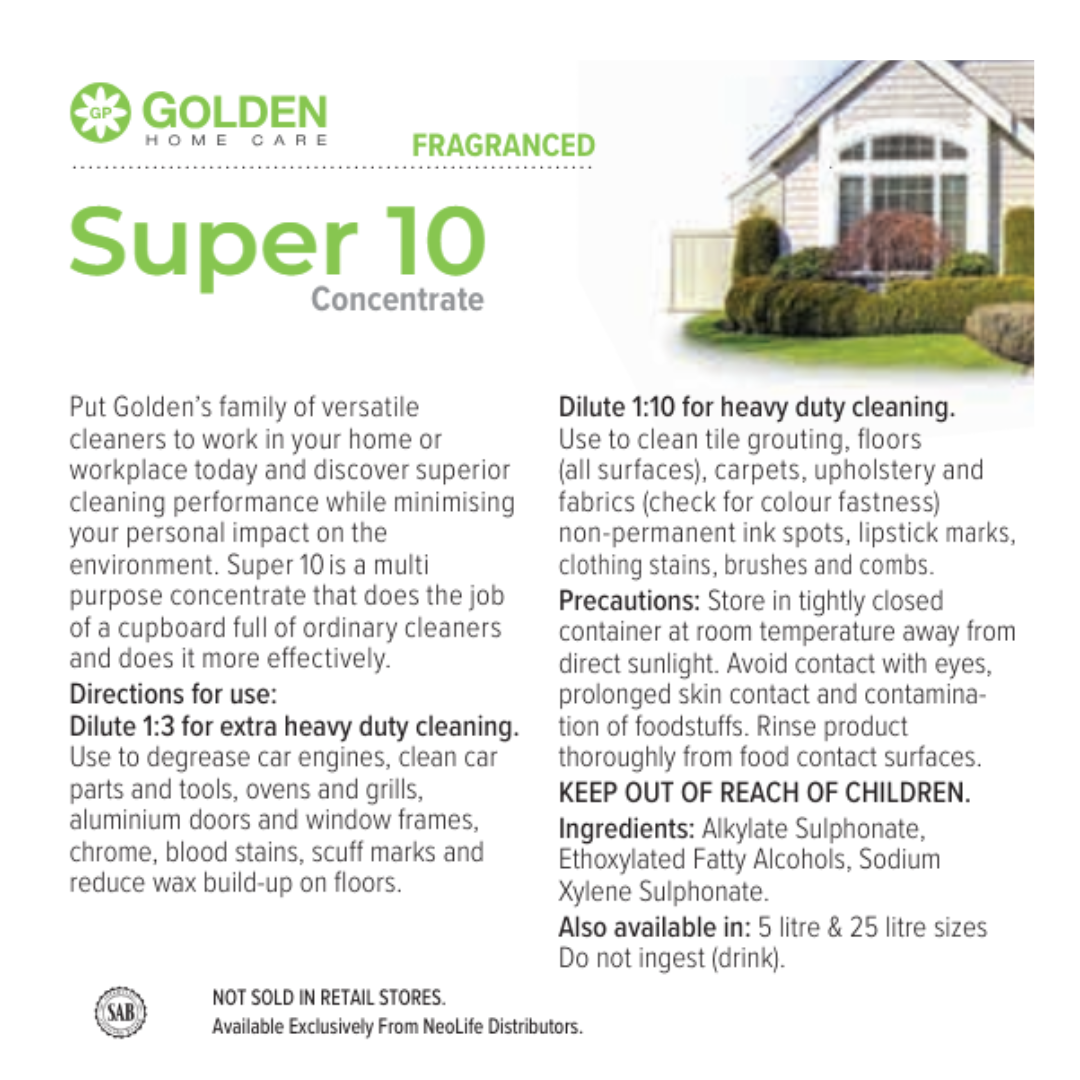 Super 10 - All Purpose Cleaner